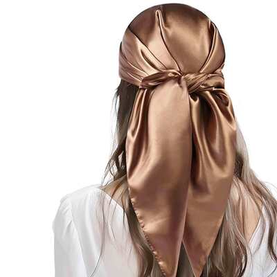 Quality Mulberry Silk Bandana 22"X 22" Double Sides Unisex Printed Kerchief factory